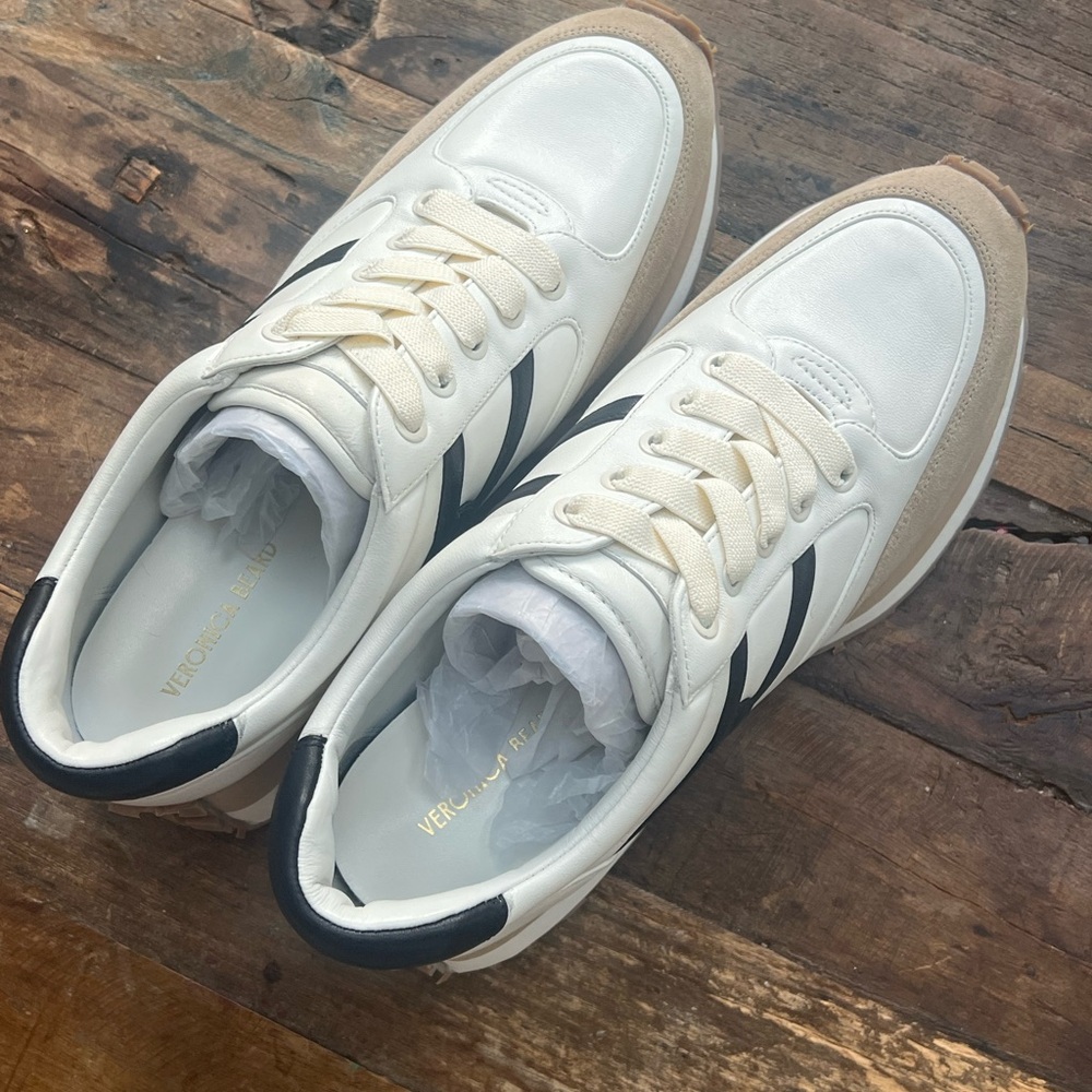 NIB Veronica Beard Valentina Sneakers Sz 10 - Picture 2 of 6